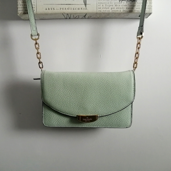 kate spade Handbags - Authentic Kate Spade Teal Crossbody Bag, Make me an Offer❣️